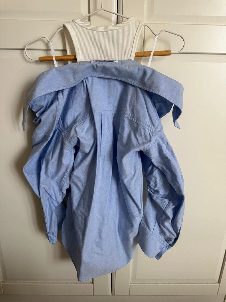 Alexander Wang Alexander Wang Women's Cold Shoulder Shirt- Size XS / US 0-2 / IT 36-38 - 3 Thumbnail