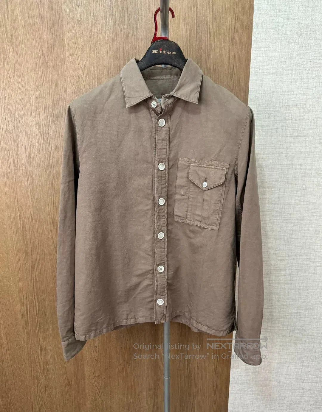 Brunello Cucinelli Brunello Cucinelli Summer Men's Shirt Jacket. Size US L / EU 52-54 / 3 - 1 Thumbnail