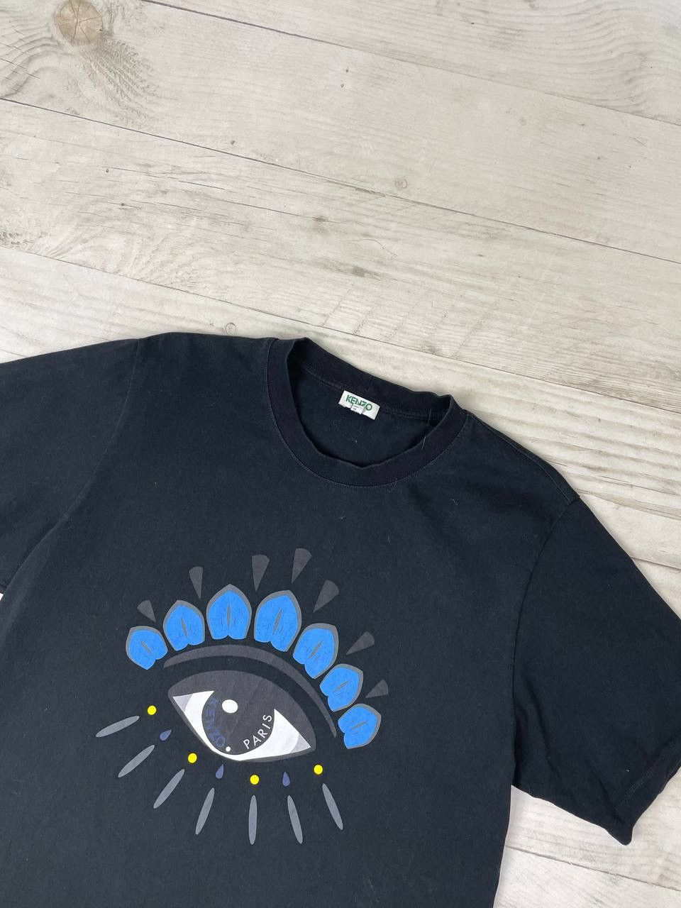 Kenzo Kenzo T Shirt Eyes Y2K Size US L / EU 52-54 / 3 - 2 Thumbnail
