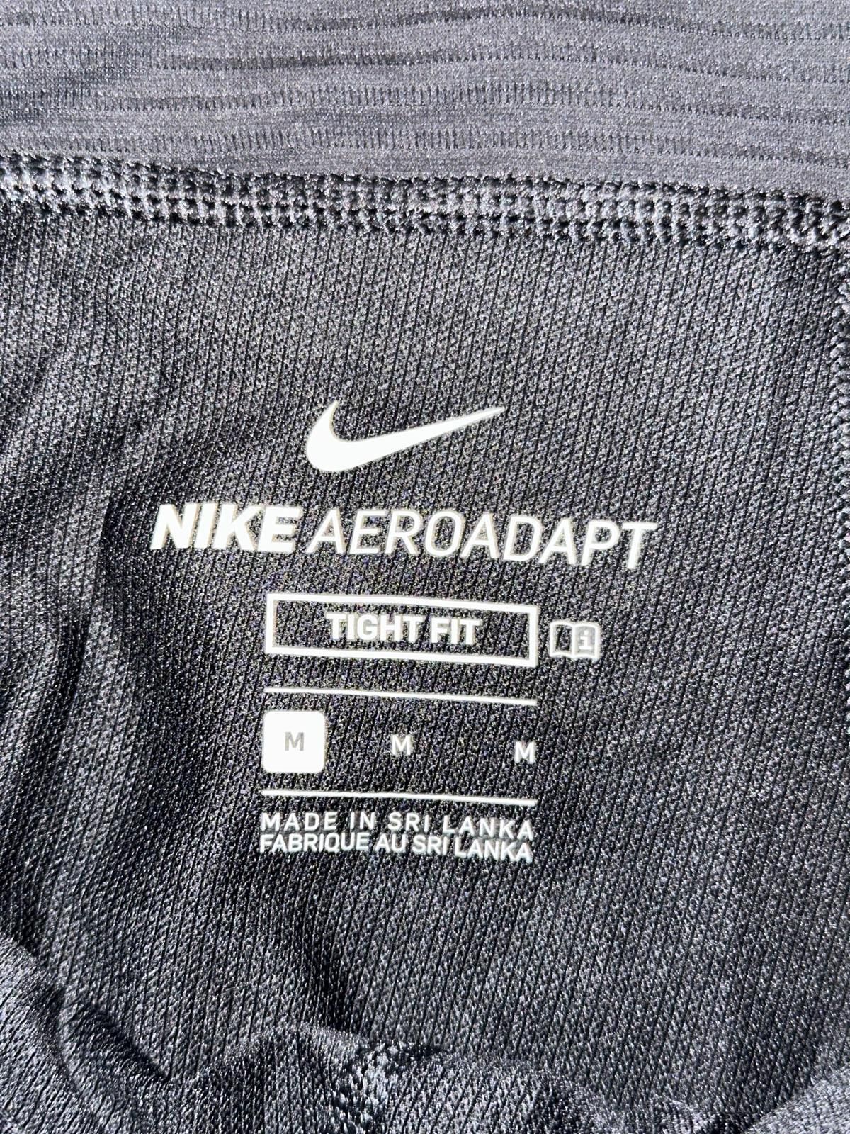 Nike Nike Pro AeroAdapt 3/4 Black Leggings Size US 32 / EU 48 - 3 Thumbnail