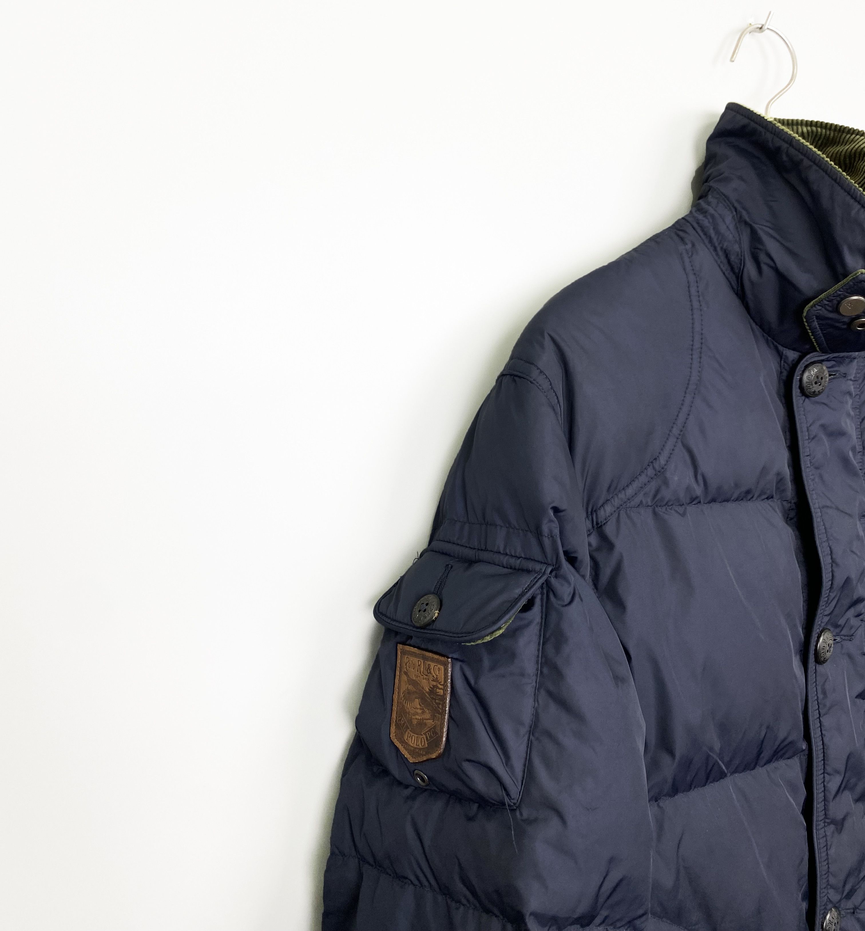 Polo Ralph Lauren POLO RALPH LAUREN Vintage Down Jacket Leather Patch Size US S / EU 44-46 / 1 - 5 Thumbnail