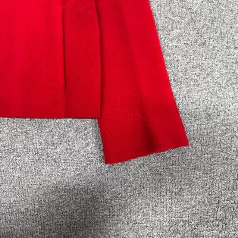Hermes Hermes Red fur and leather combination short coat Size XXS / US 00 / IT 34 - 4 Thumbnail