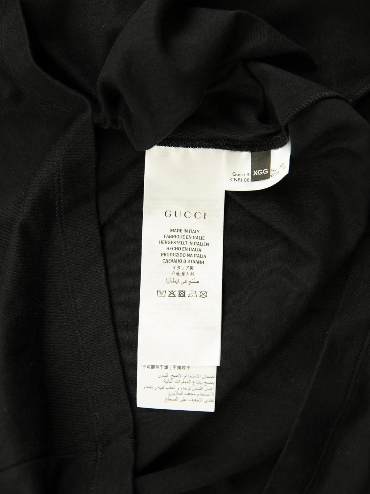 Gucci Gucci Mens Cities Print Black T Shirt Large Black Size US L / EU 52-54 / 3 - 6 Thumbnail