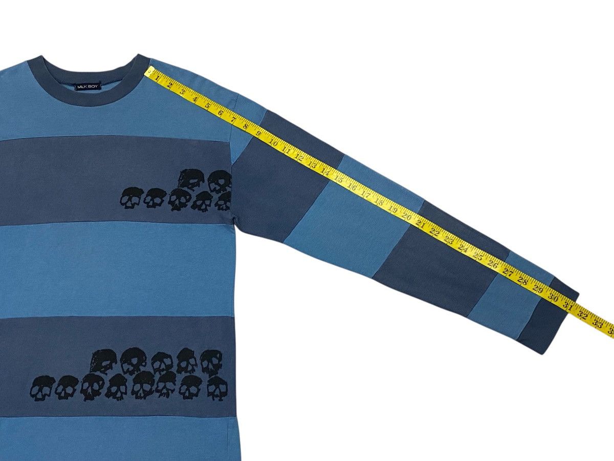 Beauty Beast × Japanese Brand Vintage “Milk Boy” Skull Long Sleeve T-Shirt Size US M / EU 48-50 / 2 - 16 Thumbnail