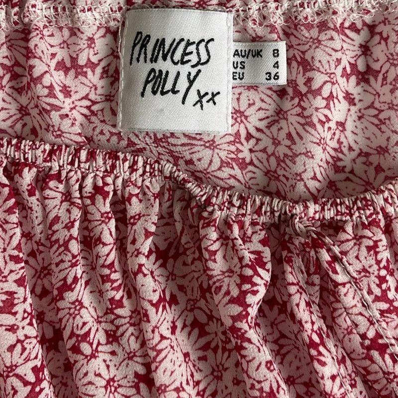 PRINCESS POLLY Princess Polly Carrillo Mini Dress - Size 4 Size S / US 4 / IT 40 - 7 Thumbnail