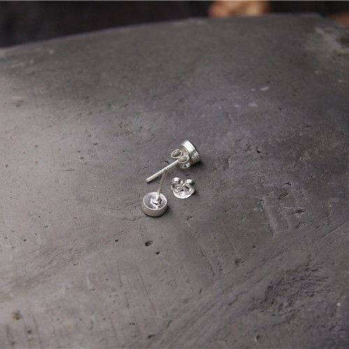 Jewelry Vibe Earrings One Pairs Chrome Jewelry Size ONE SIZE - 2 Thumbnail