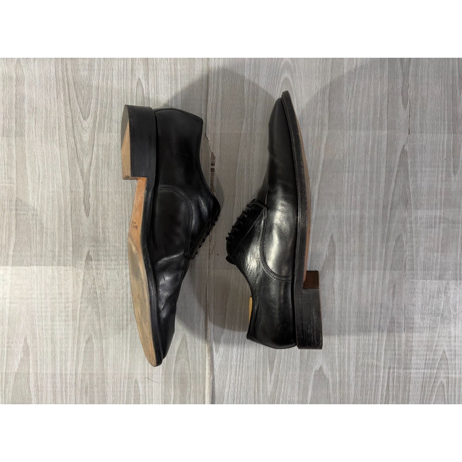 To Boot New York To Boot New York Adam Derrick Leather Square Toe Oxfords sho Size US 12 / EU 45 - 6 Thumbnail