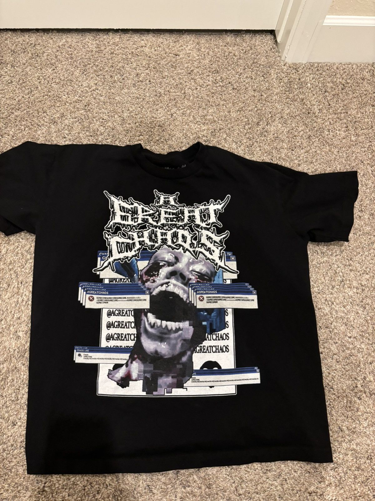2024 Men DESTROY LONELY KIM KRUGER PLAYBOI CARTI T Shirts T