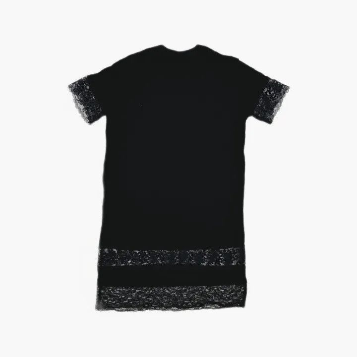 Givenchy Givenchy Givenchy Casual Black TShirt with Lace Details -2 Size US S / EU 44-46 / 1 - 1 Thumbnail