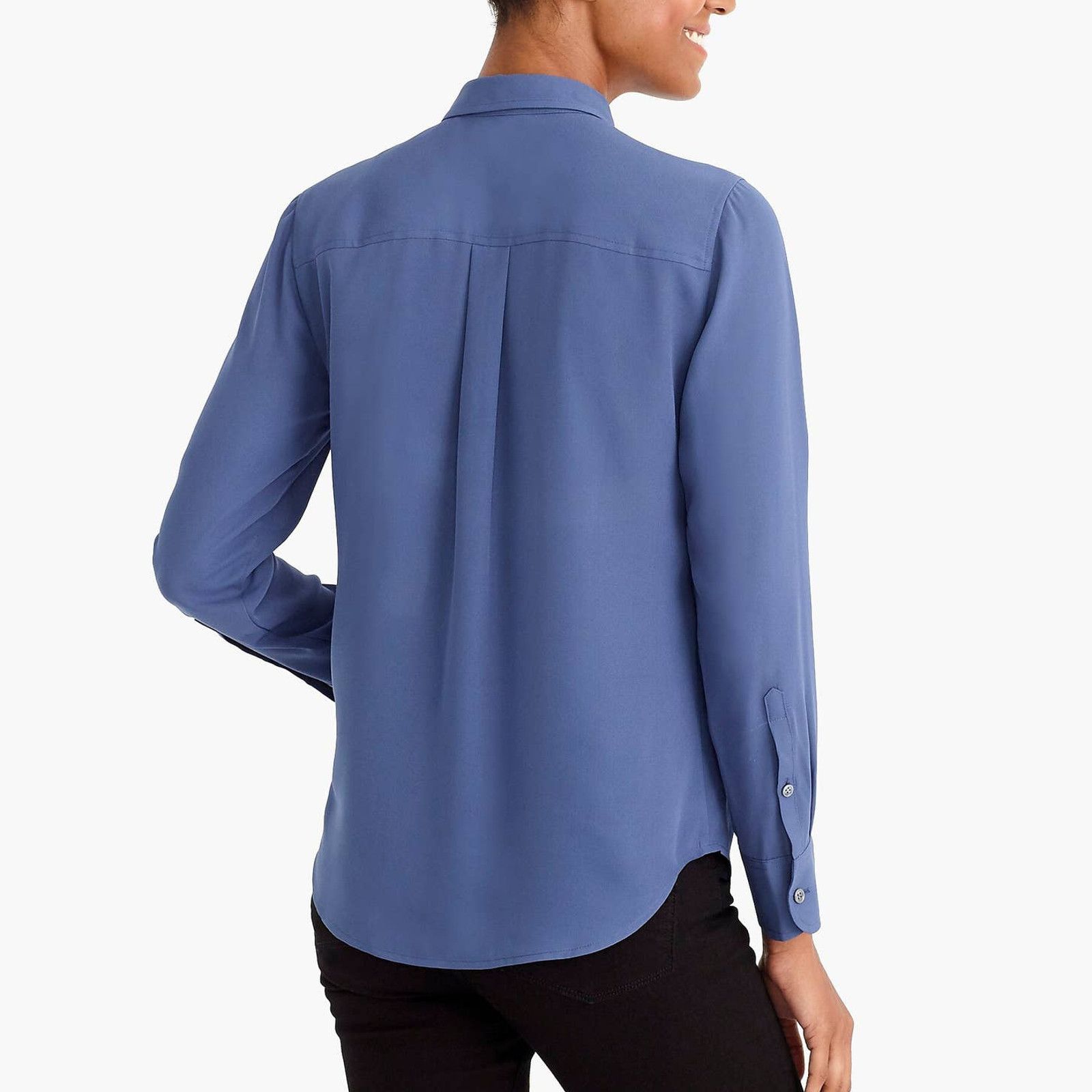 J.Crew J. Crew Long Sleeve Button down Shirt Button Flap Pockets 6 Size M / US 6-8 / IT 42-44 - 2 Thumbnail