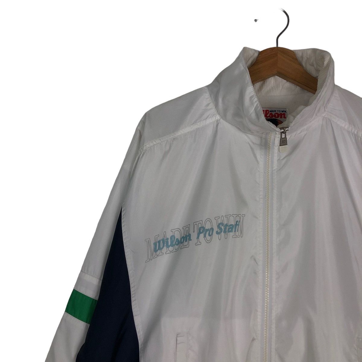 Japanese Brand 🔥Vintage Bomber Jacket Wilson Pro Player Rare Design Size US M / EU 48-50 / 2 - 7 Thumbnail
