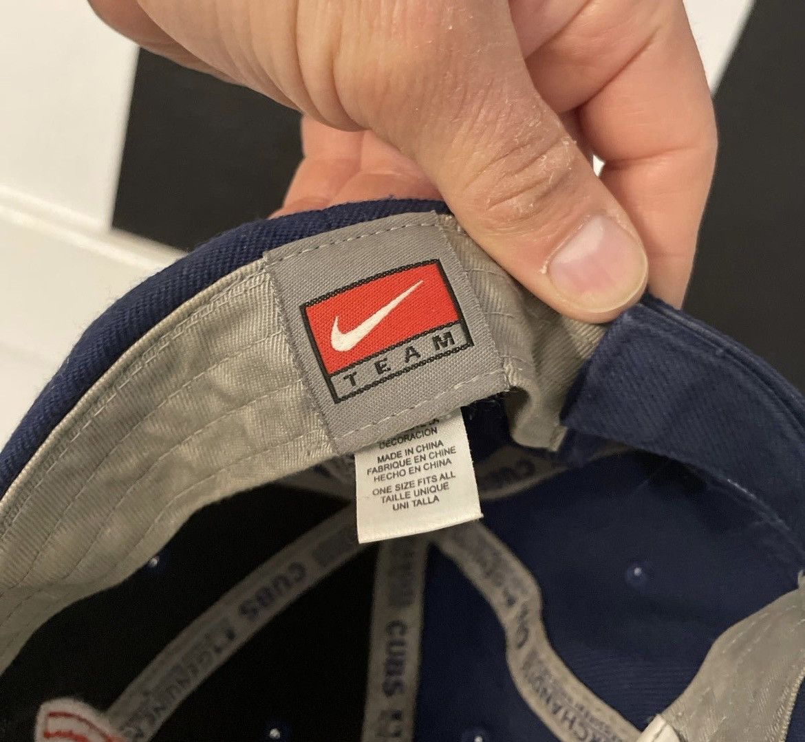 Nike 🔥 Vintage Cubs adjustable hat Size ONE SIZE - 3 Thumbnail
