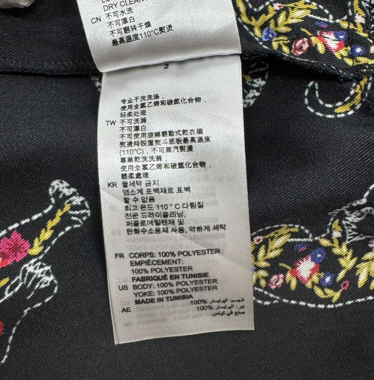 Sandro Sandro Printed Dress Mesh Sleeves size 2 Polyester Size M / US 6-8 / IT 42-44 - 20 Thumbnail