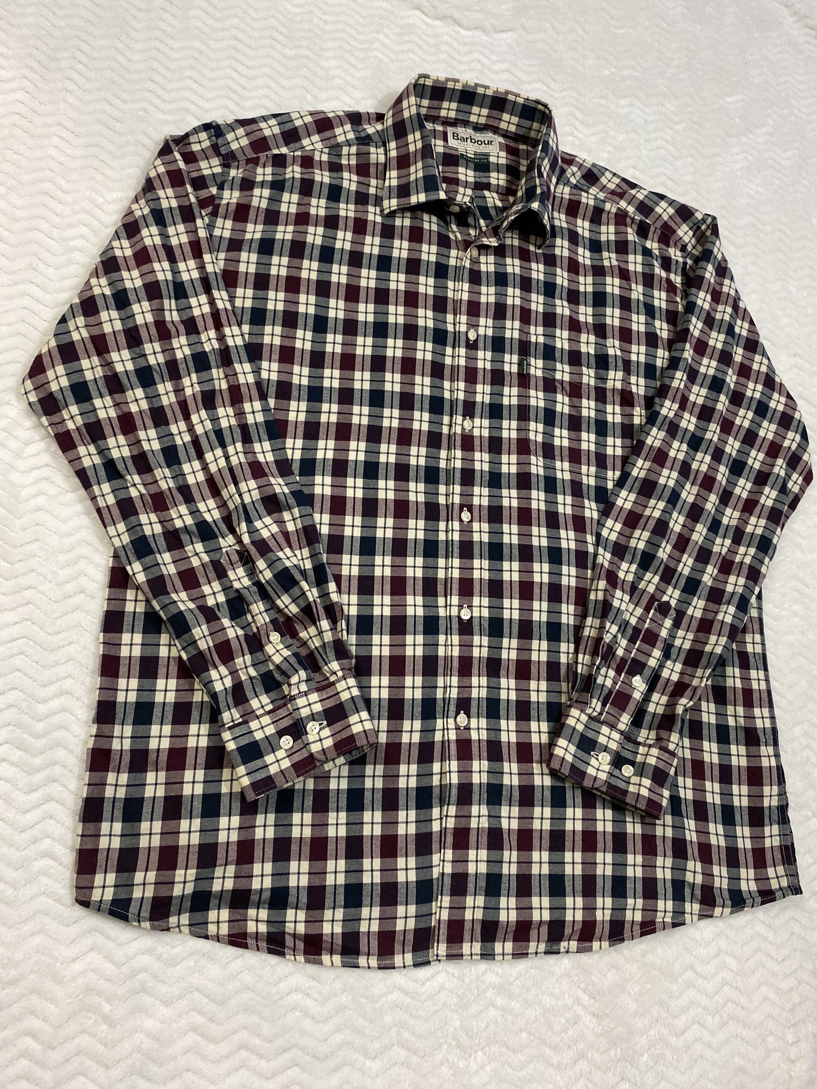 Barbour × Vintage Barbour vintage shirt Size US XL / EU 56 / 4 - 1 Thumbnail