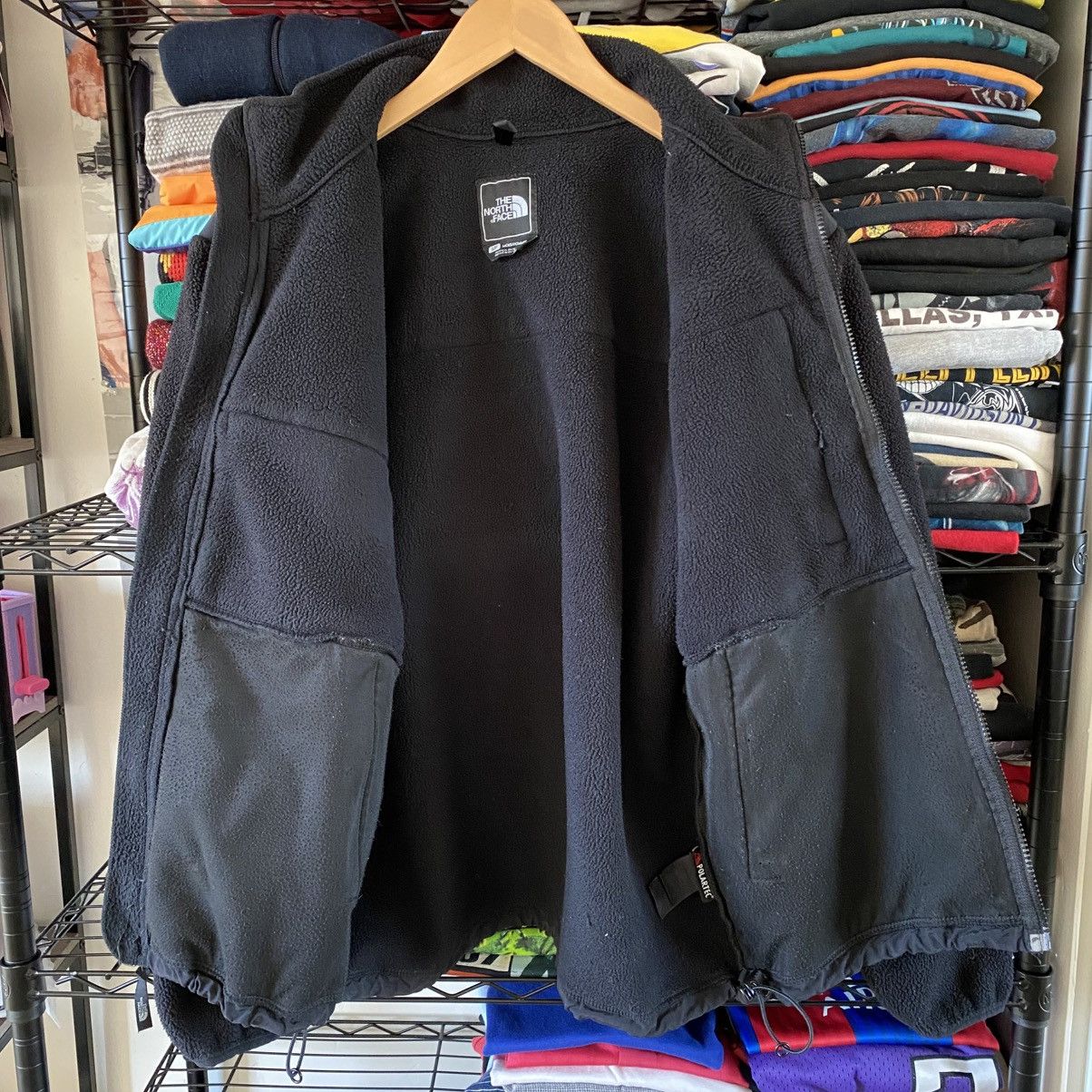 The North Face Vintage The North Face Denali Jacket Black Tonal Y2K Grunge Size US S / EU 44-46 / 1 - 3 Thumbnail