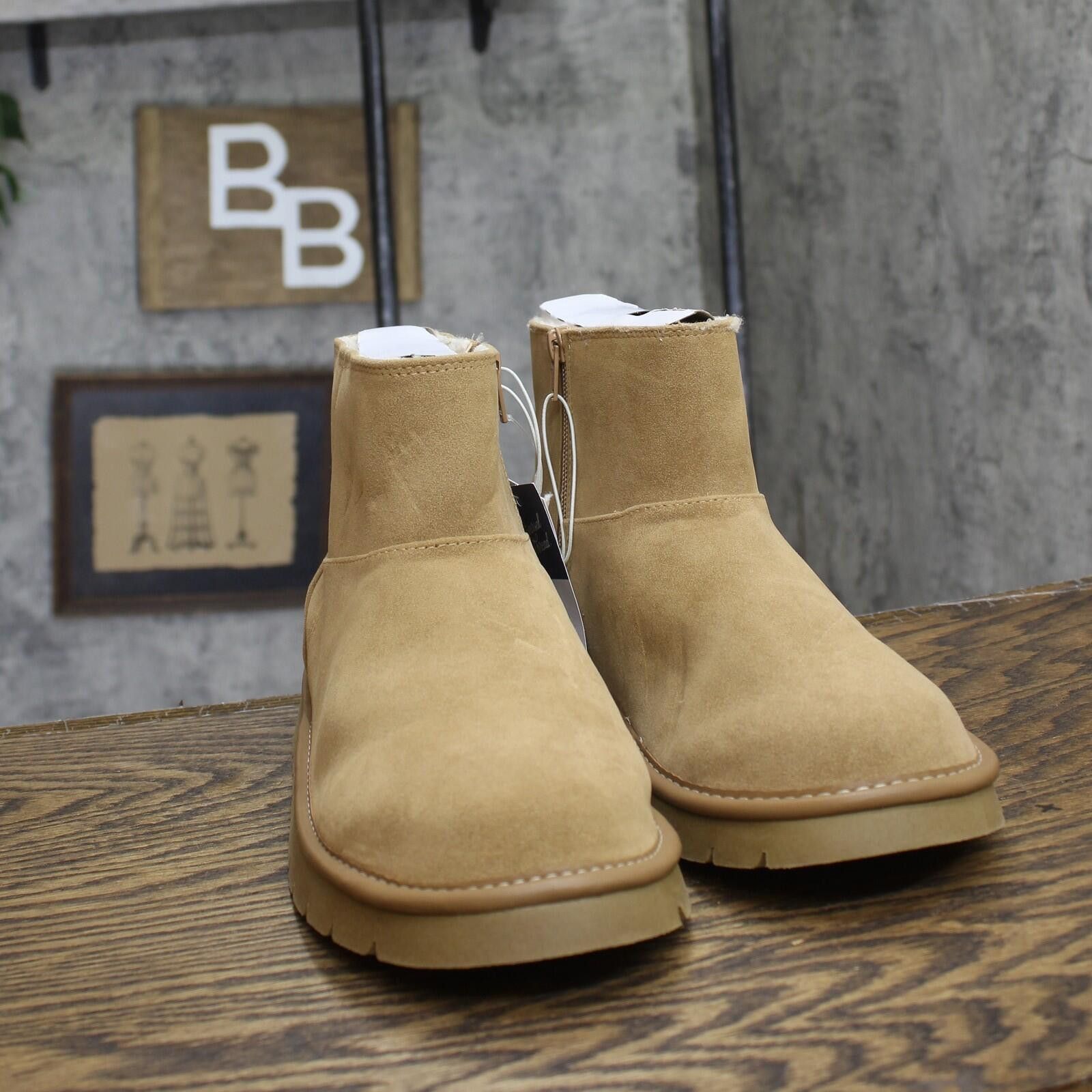 Other Nwt Universal Thread Suede Booties 91791701 Tan Brown 10m Size US 10 / IT 40 - 3 Thumbnail
