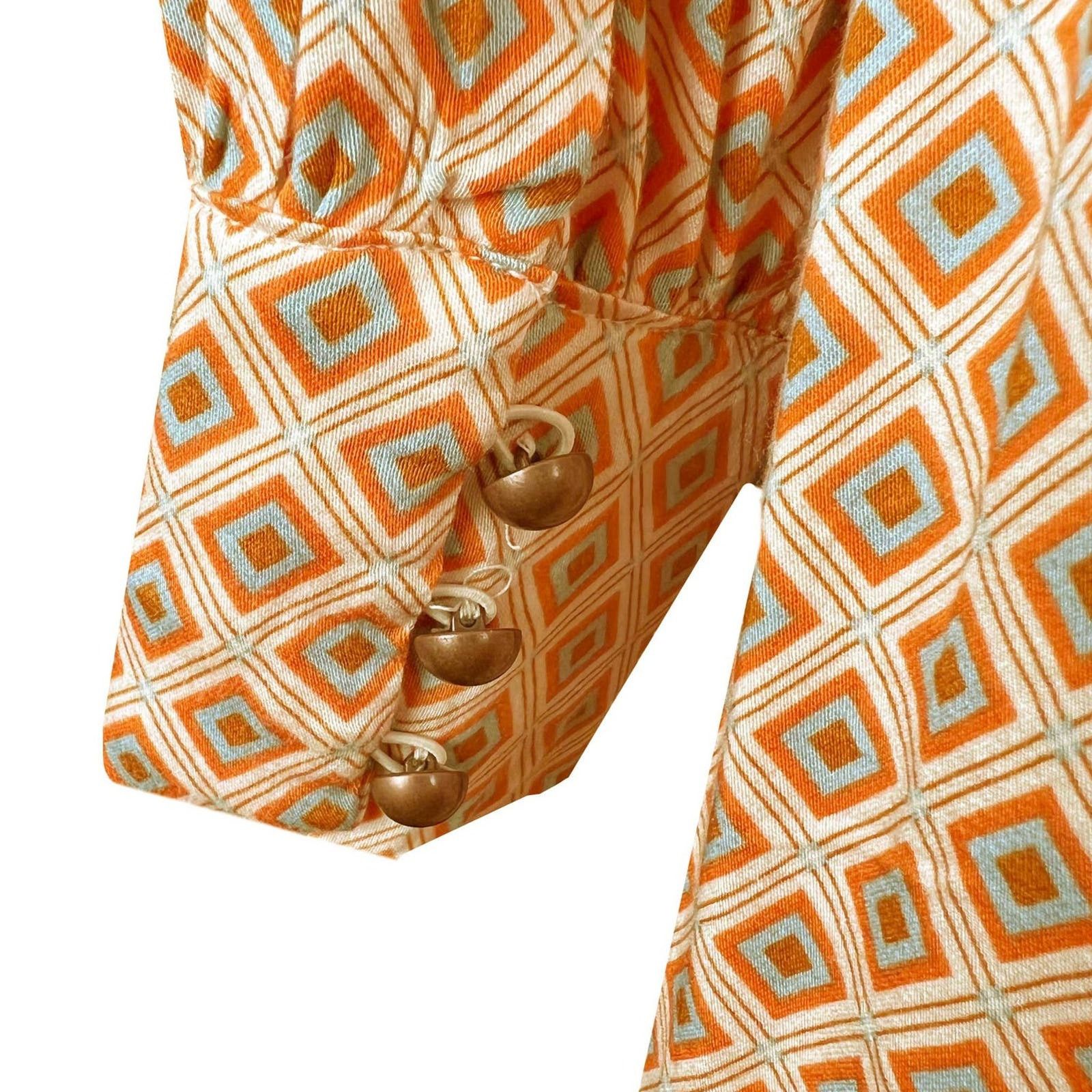 Free People Free People Geo Print Dress Size L / US 10 / IT 46 - 5 Thumbnail