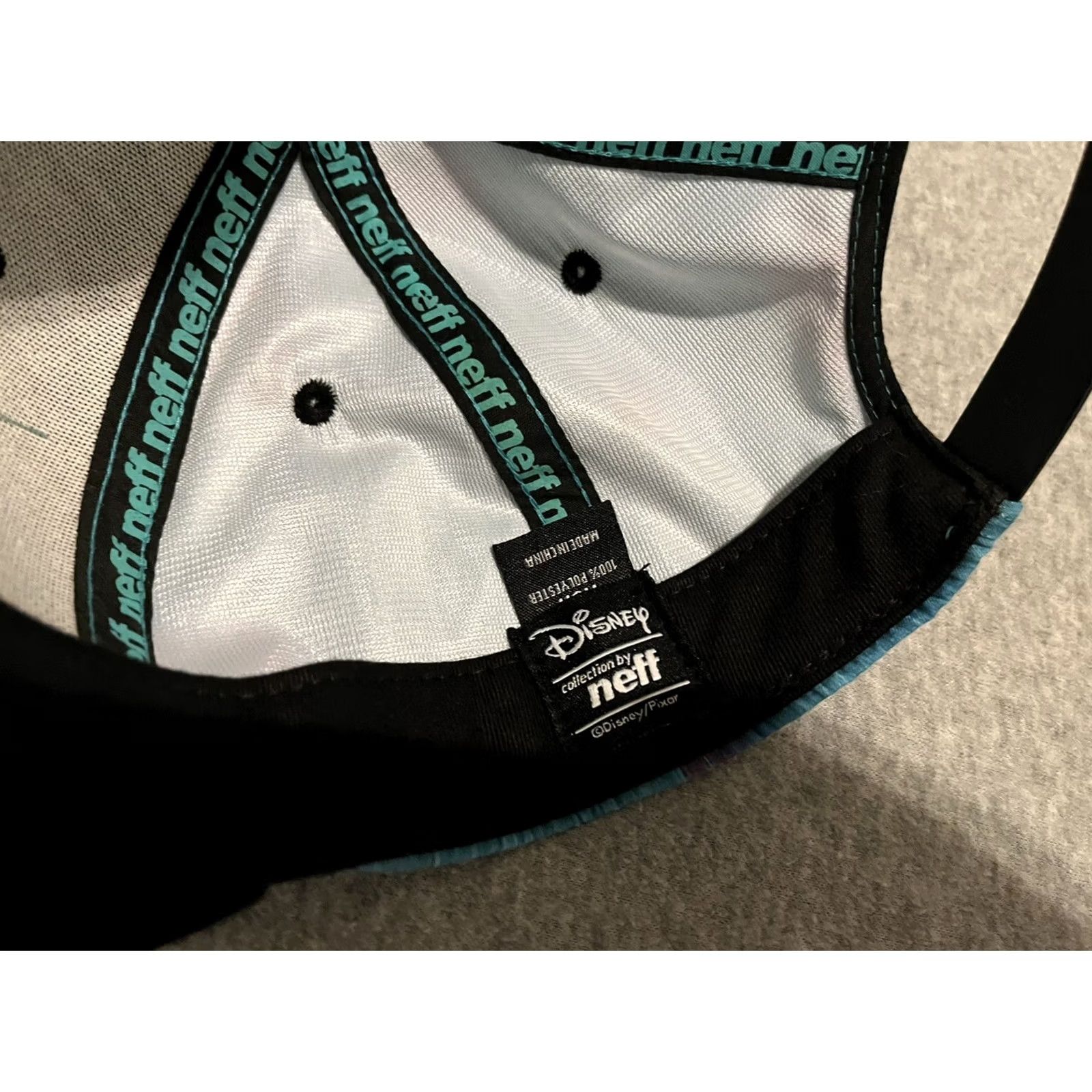 Disney Neff Monsters Inc. Sully CDA Snapback Hat Cap Adjustable Multicolor Baseball Cap Unisex Adults Size Adjustable Size ONE SIZE - 3 Thumbnail