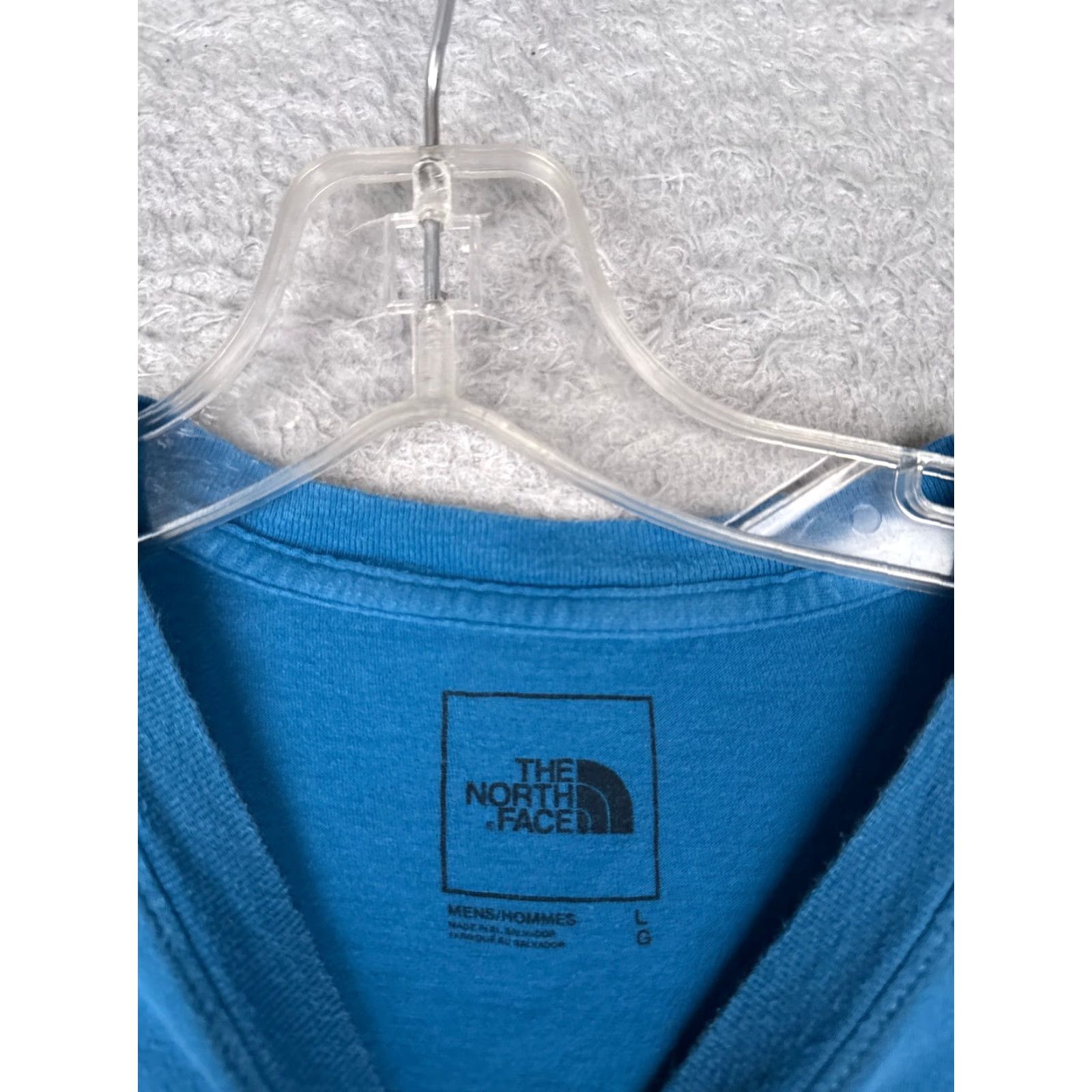 The North Face The North Face Shirt Men Large Blue Short Sleeve Crew Neck 100% Cotton READ Size US L / EU 52-54 / 3 - 7 Thumbnail