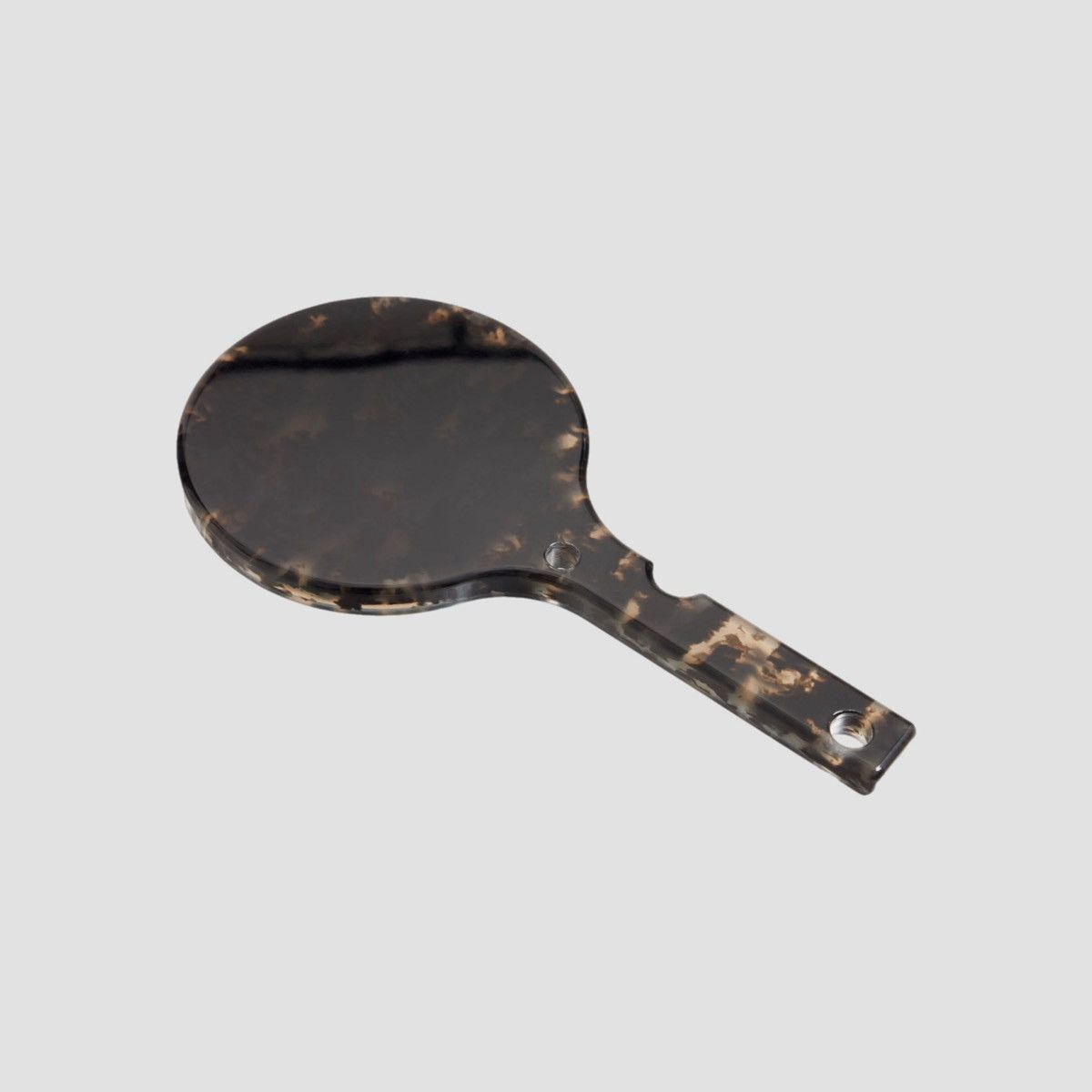 Off-White Off-White Meteor Hand Mirror Dark Havana Gold Size ONE SIZE - 2 Thumbnail