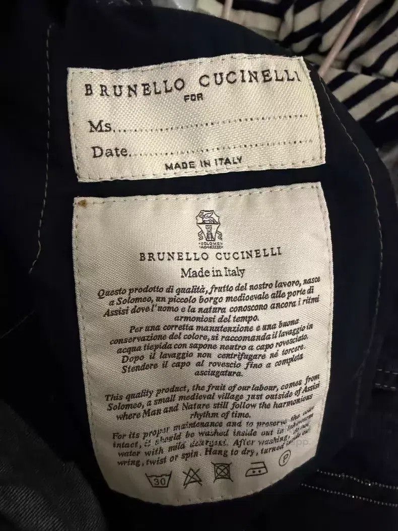 Brunello Cucinelli Brunello Cucinelli Denim Shorts Size 26" / US 2 / IT 38 - 4 Thumbnail