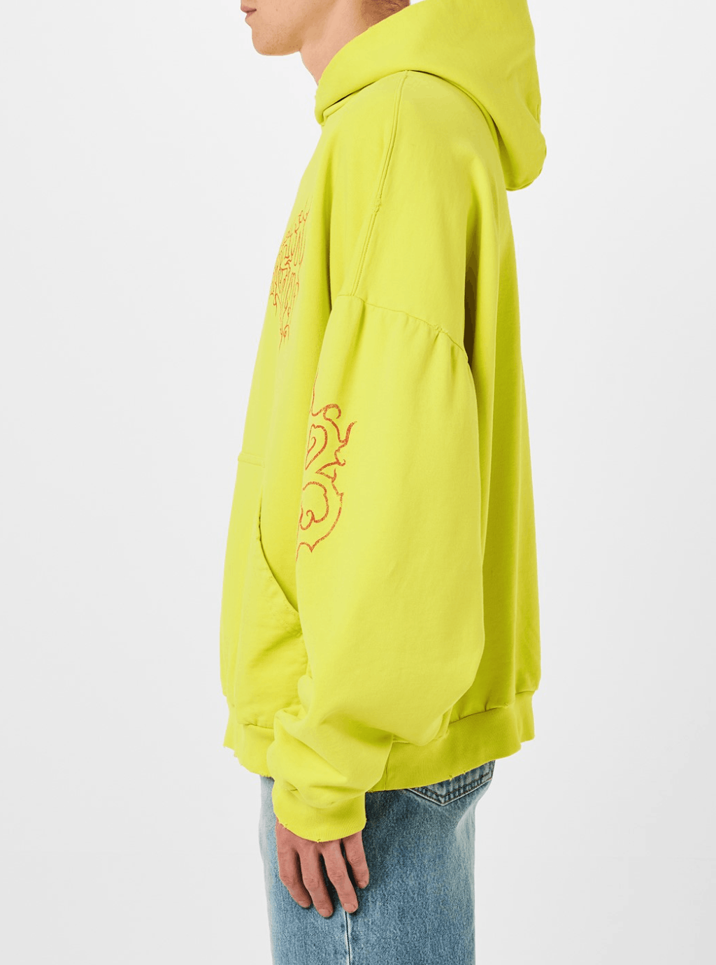 Balenciaga BALENCIAGA Darkwave Molleton Hoodie Size US M / EU 48-50 / 2 - 4 Thumbnail
