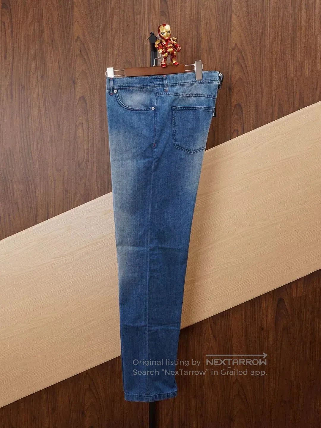 Kiton Kiton Slim Fit Denim Pants. Size US 40 / EU 56 - 2 Thumbnail
