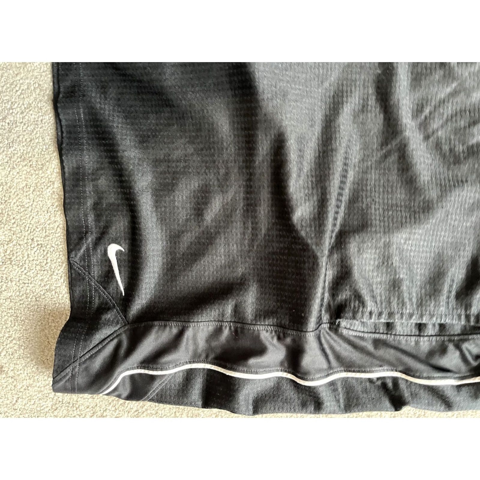 Nike VINTAGE Nike Dri Fit Mens Black Basketball Athletics Shorts XL Cotton Size US 36 / EU 52 - 3 Thumbnail