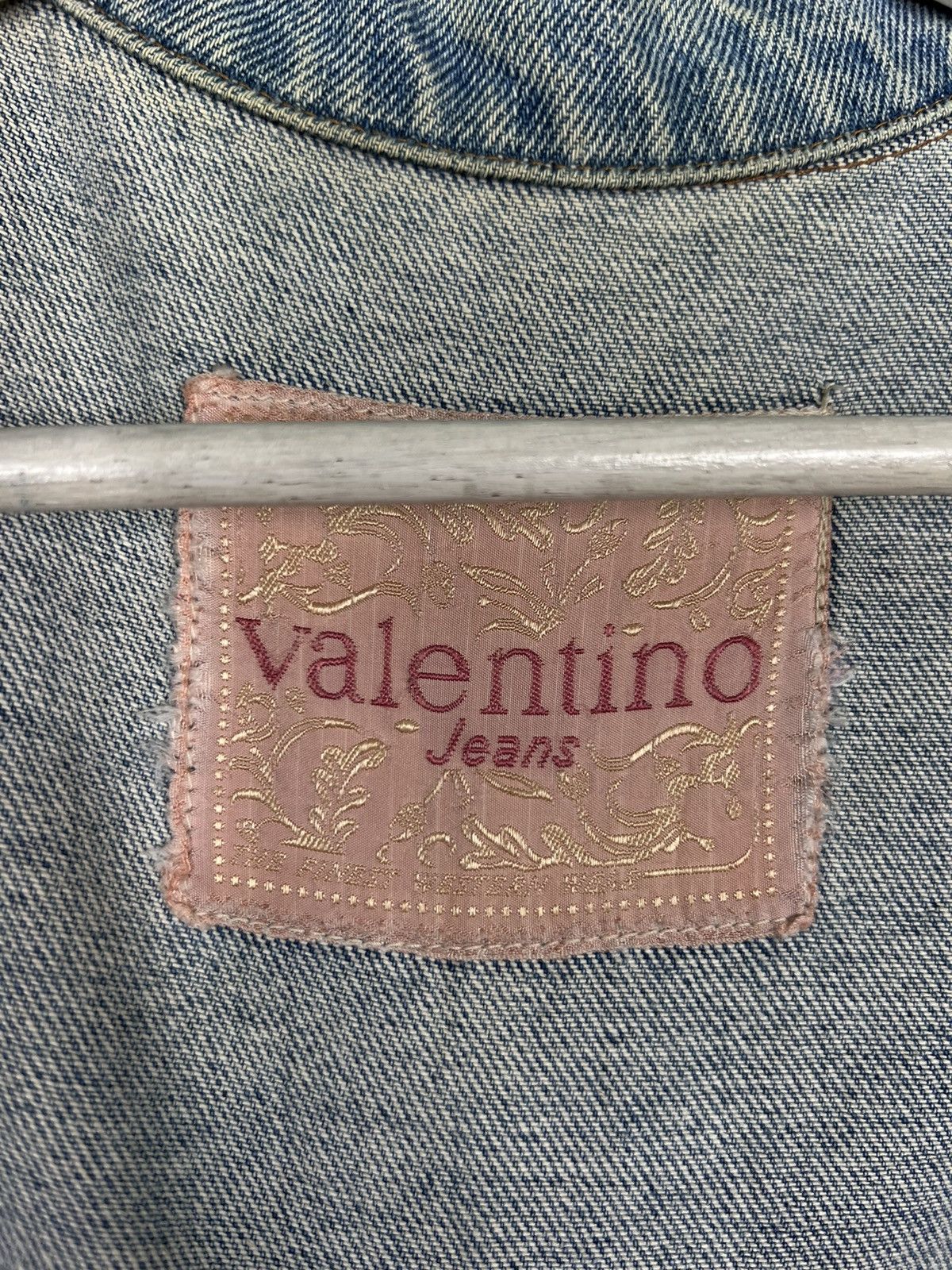 Valentino 🔥 VINTAGE VALENTINO JEANS CROPPED TRUCKER JACKET Size US M / EU 48-50 / 2 - 13 Thumbnail