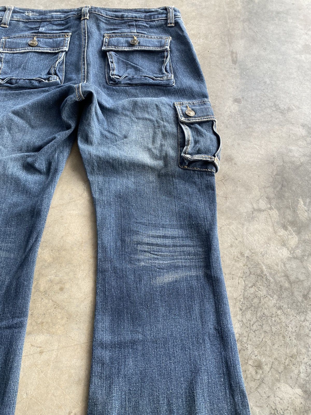 Hysteric Glamour × If Six Was Nine × Tornado Mart Flare Jeans Japanese Mer-Lassette Cargo 3D Pocket Size US 30 / EU 46 - 6 Thumbnail