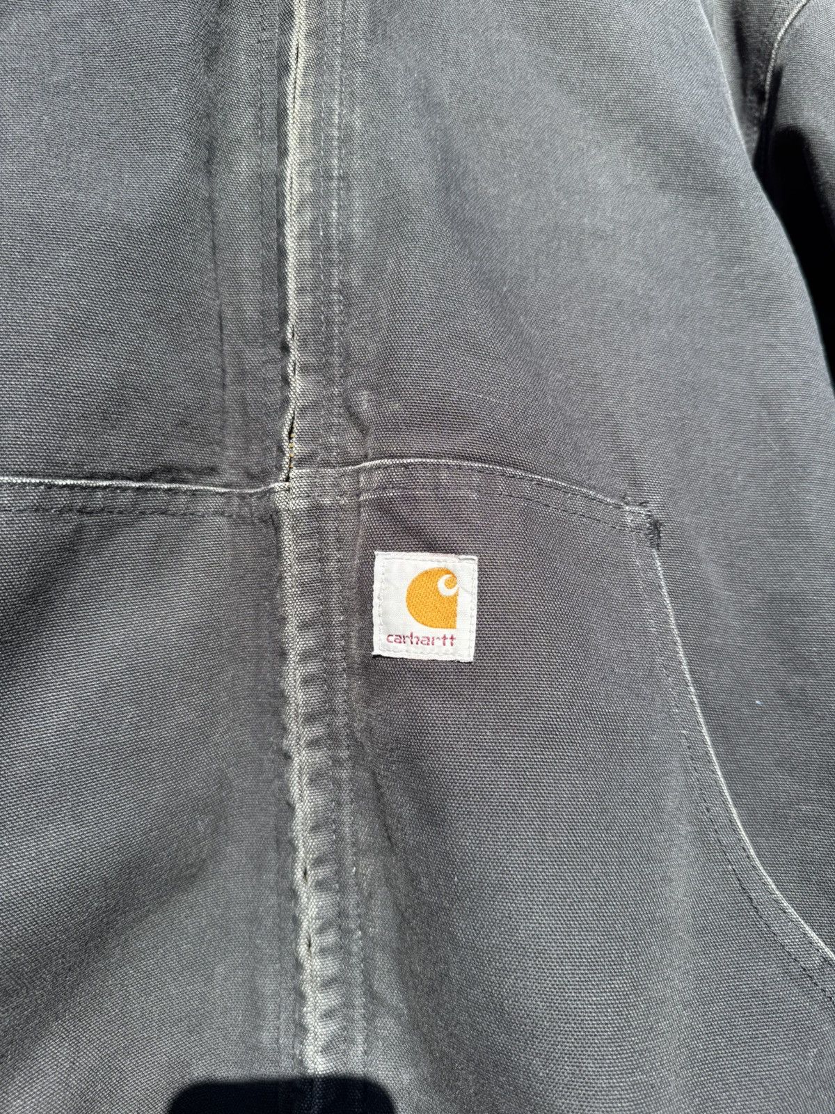 Carhartt × Vintage Carhartt J140 BLK Flannel-Lined Active Jacket Size US XL / EU 56 / 4 - 3 Thumbnail