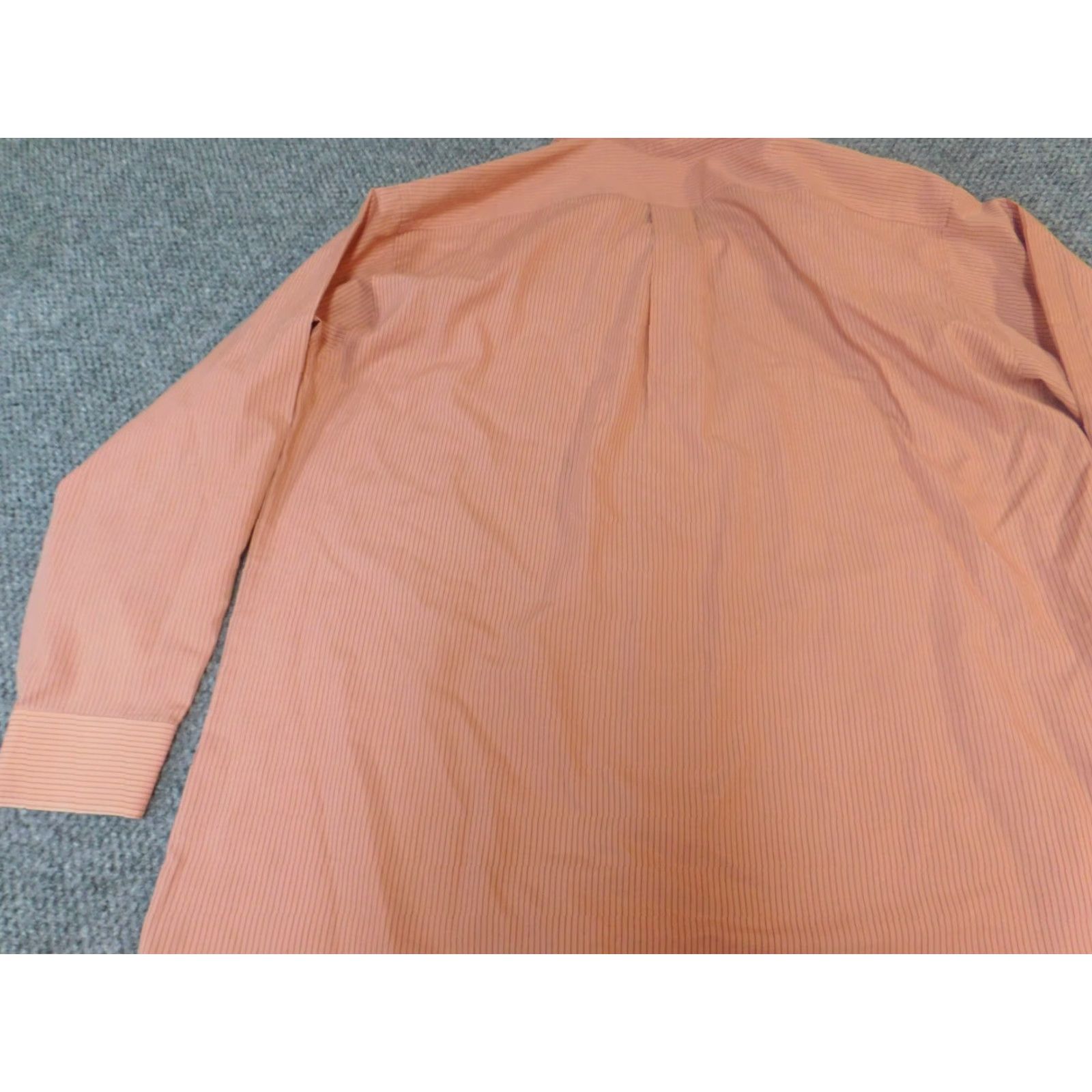 Stafford Stafford Shirt Mens Button-Up 17 Striped Pink Cotton Long Sleeve Collared Button-Down Modern - Size US XL / EU 56 / 4 - 7 Thumbnail