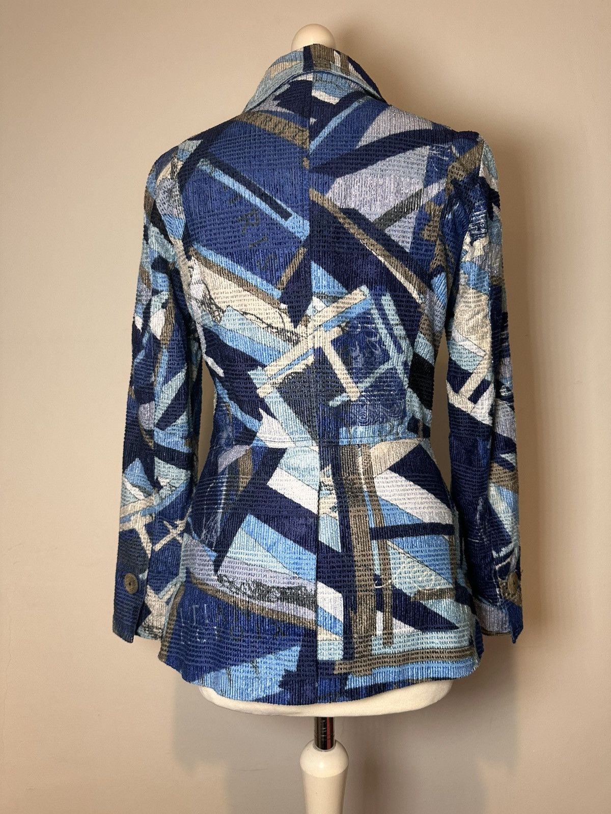Christian Lacroix Vintage corduroy abstract blazer Christian Lacroix Size L / US 10 / IT 46 - 3 Thumbnail