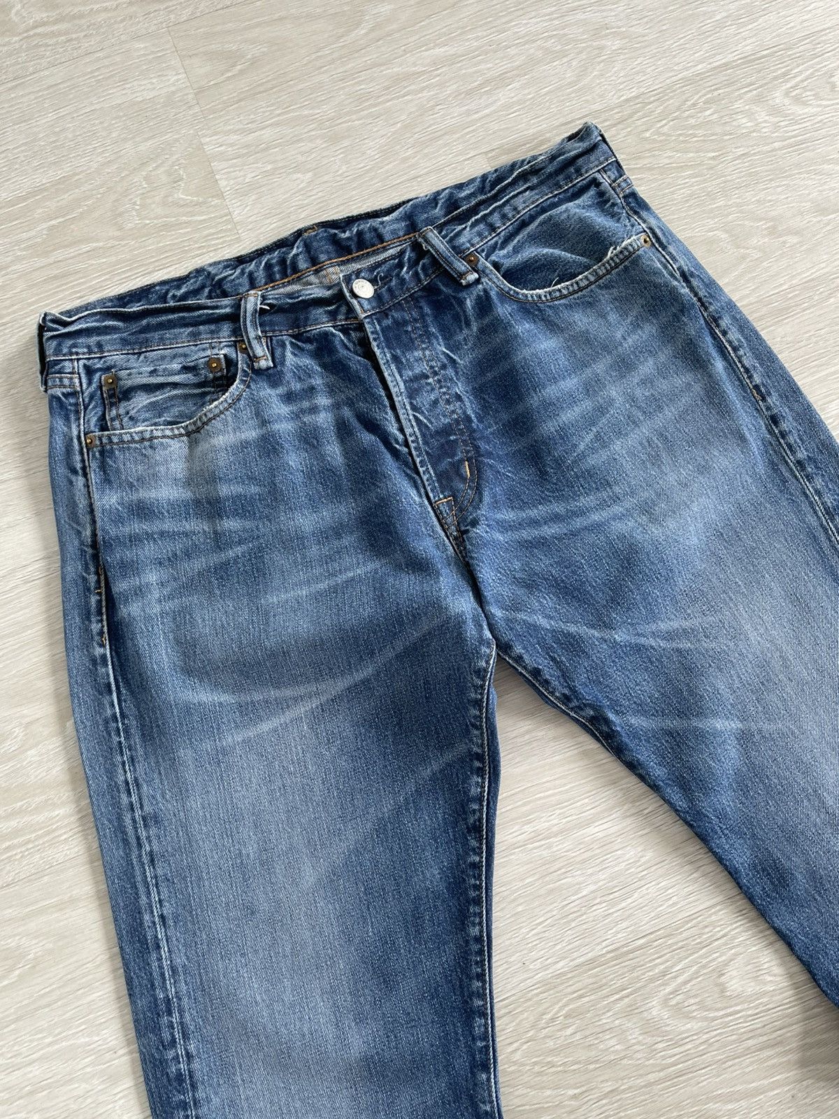 Denim & Supply Ralph Lauren Denim And Supply Ralph Lauren Faded Denim Slim Skinny Jeans Size US 36 / EU 52 - 4 Thumbnail