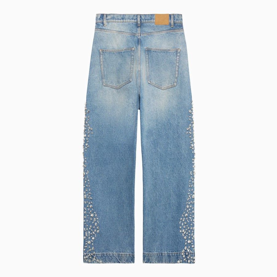 1989 STUDIO o1d2blof1124 Denim Jeans in Blue Size US 33 - 2 Thumbnail