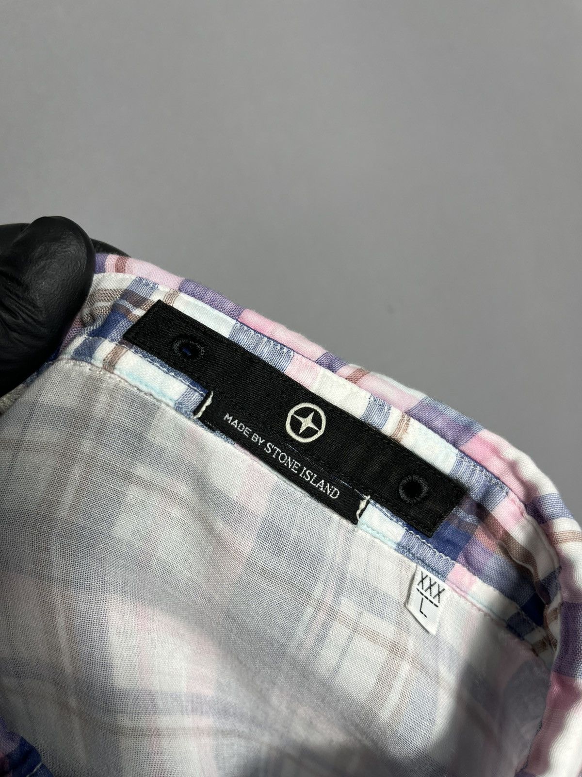 Stone Island Stone Island Denim shirt button down mens check plaid XXXL Size US XXL / EU 58 / 5 - 8 Thumbnail