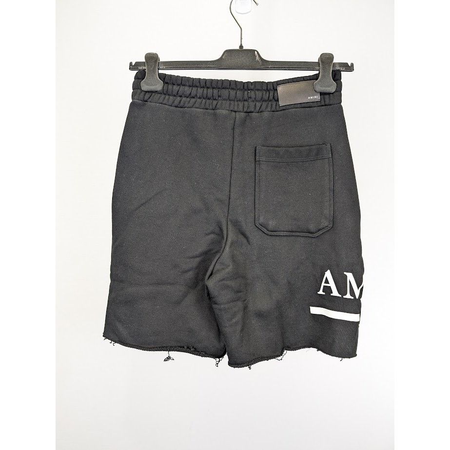 Amiri o1rshd1 MA Bar Sweatshorts in Black Size US 32 / EU 48 - 9 Thumbnail