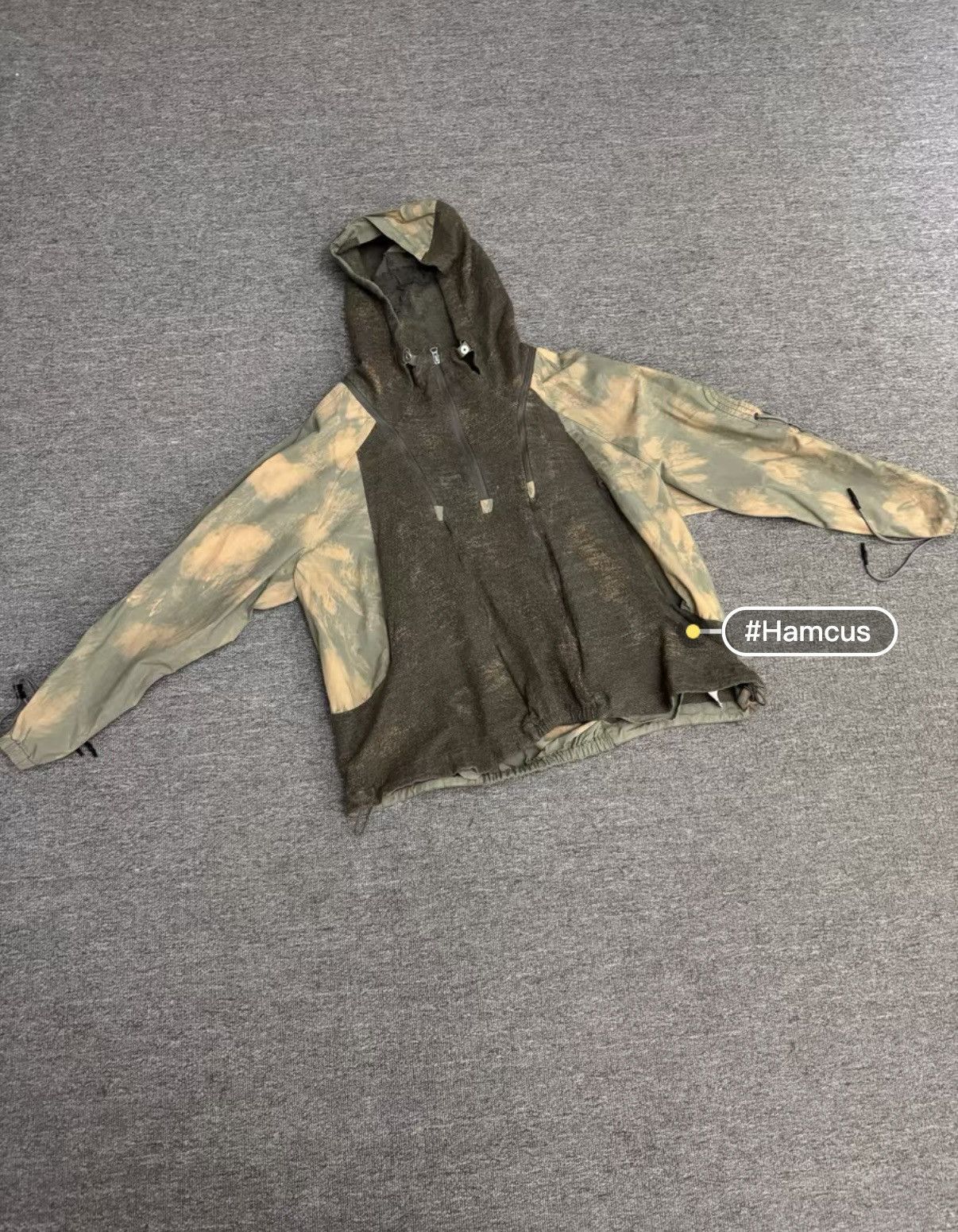 Hamcus Hamcus Camouflage Hooded Jacket Size US S / EU 44-46 / 1 - 1 Thumbnail