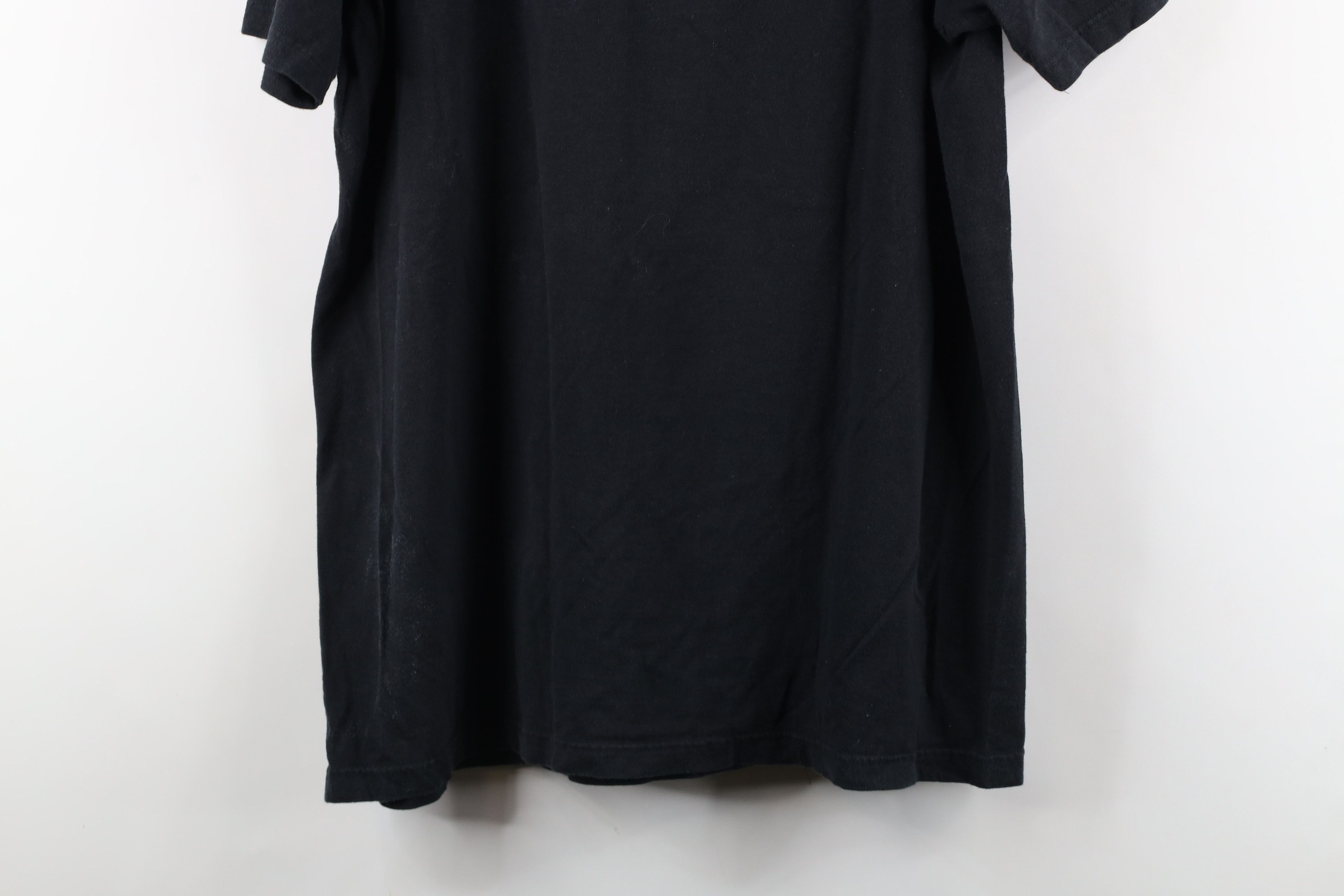 Calvin Klein × Vintage Vintage 90s Calvin Klein Blank Cotton T-Shirt Black Size US L / EU 52-54 / 3 - 14 Thumbnail
