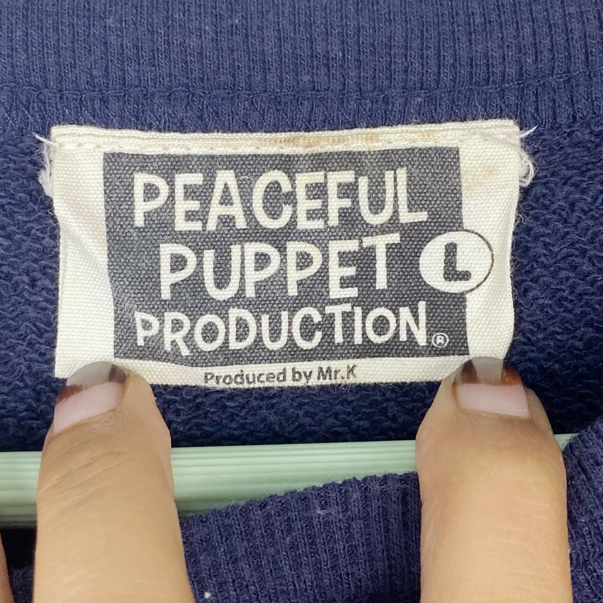 Designer × Vintage Peaceful Puppet Sweatshirt Crewneck Pullover Jumper Size US XL / EU 56 / 4 - 6 Thumbnail