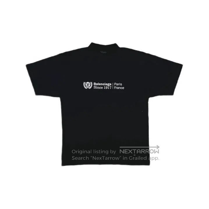 Balenciaga Balenciaga Institutional Logo Short Sleeve T. Size US XS / EU 42 / 0 - 2 Thumbnail