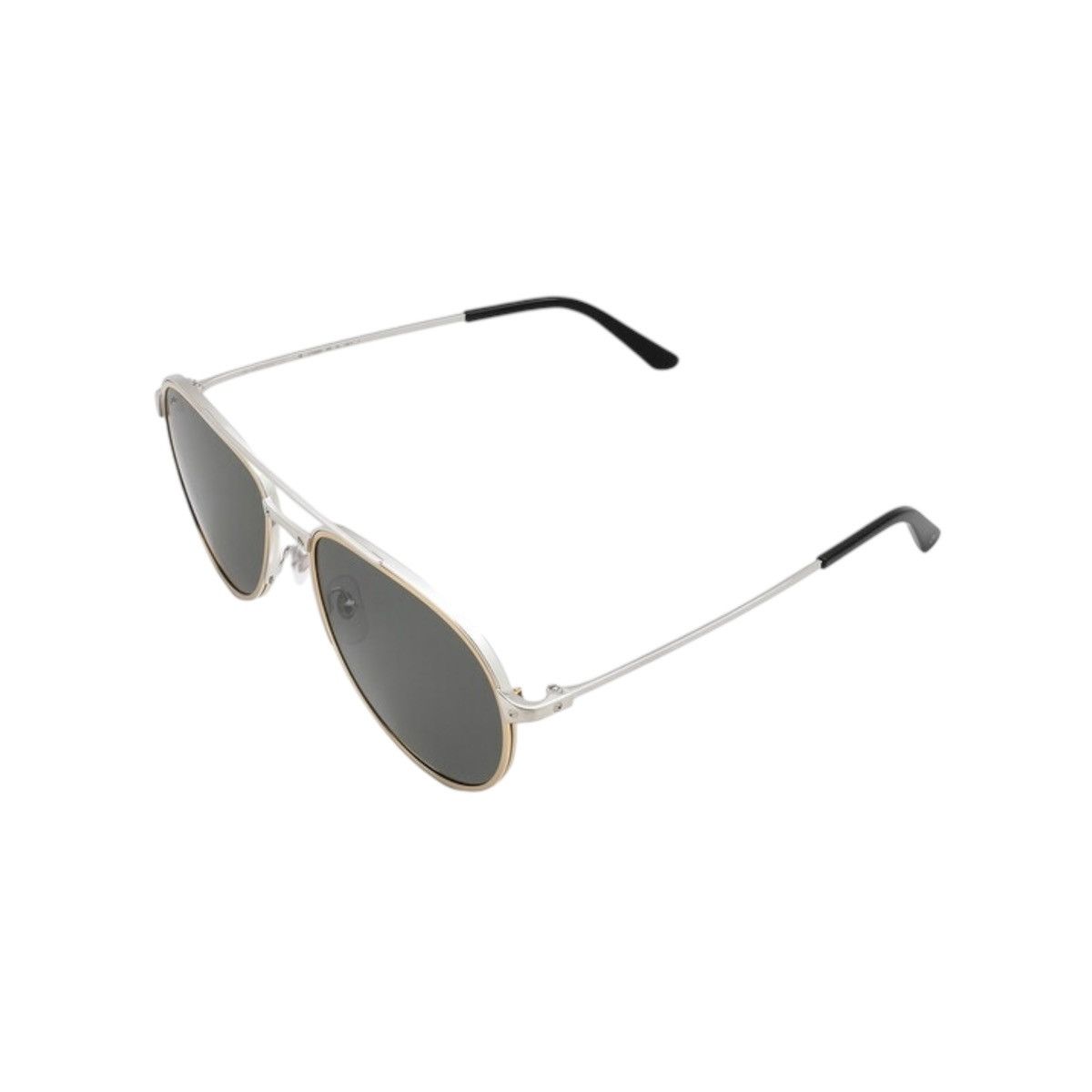 Cartier $1395 Santos CT0325S aviator sunglasses Size ONE SIZE - 4 Thumbnail