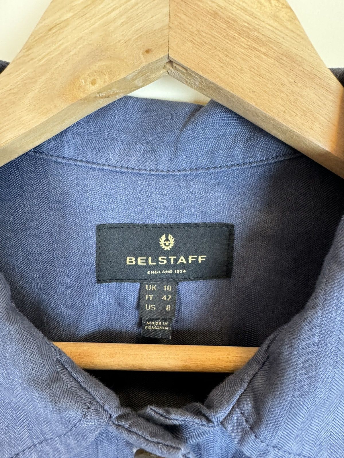 Belstaff Belstaff Indra shirt cotton linen unisex racing riding S Size US S / EU 44-46 / 1 - 9 Thumbnail