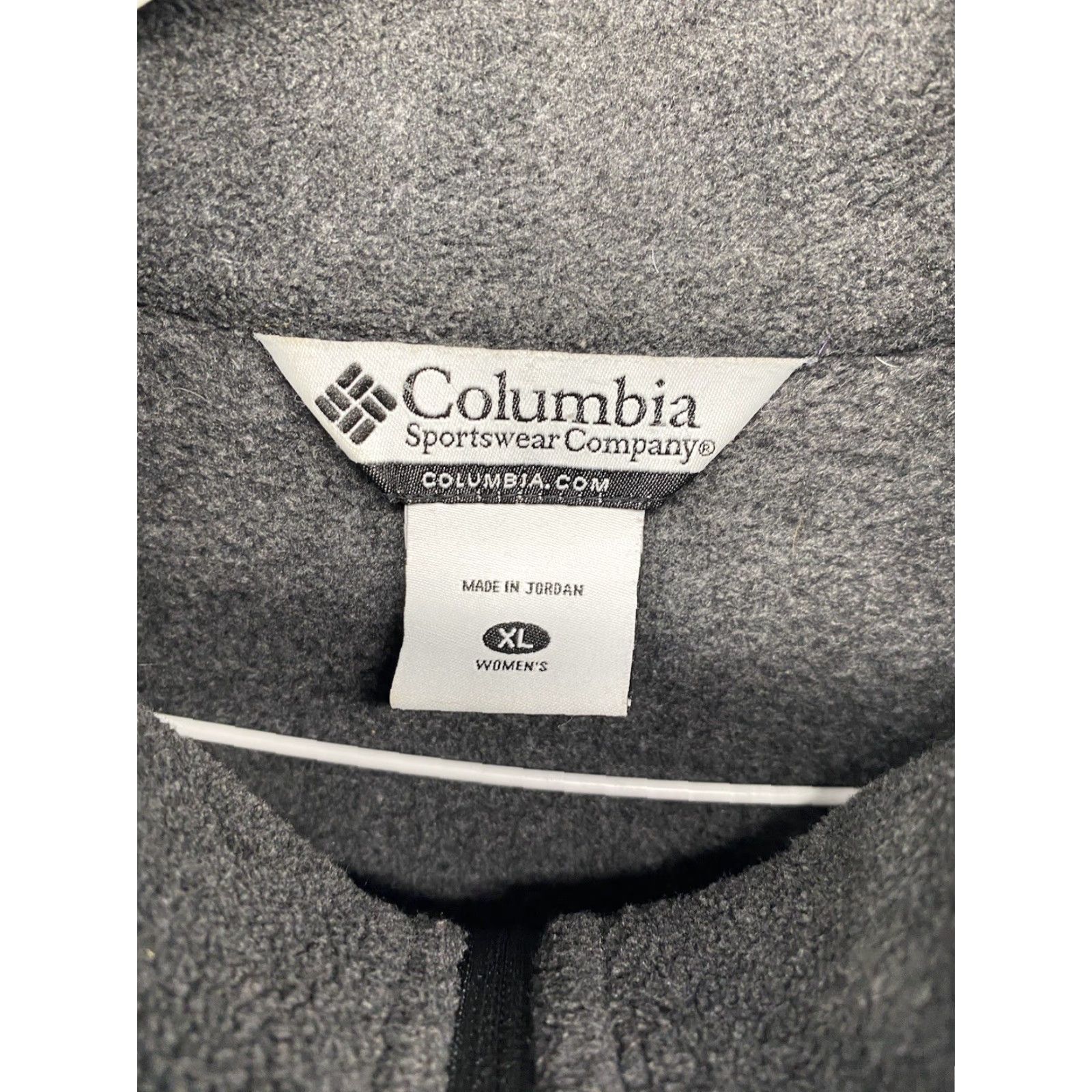 Vintage Columbia Cascade Mountain Ski Resort Fleece Vest Full Zip Women’s XL Gray Size XL / US 12-14 / IT 48-50 - 3 Thumbnail