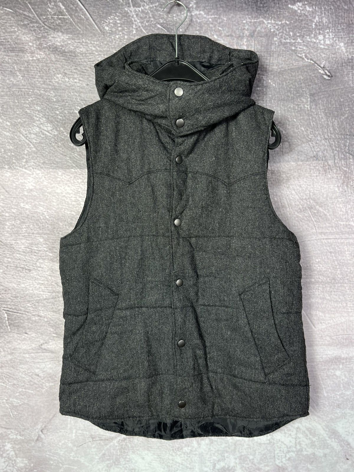Global Work Global Work Japan Wool Vest removable hood Size US M / EU 48-50 / 2 - 1 Thumbnail