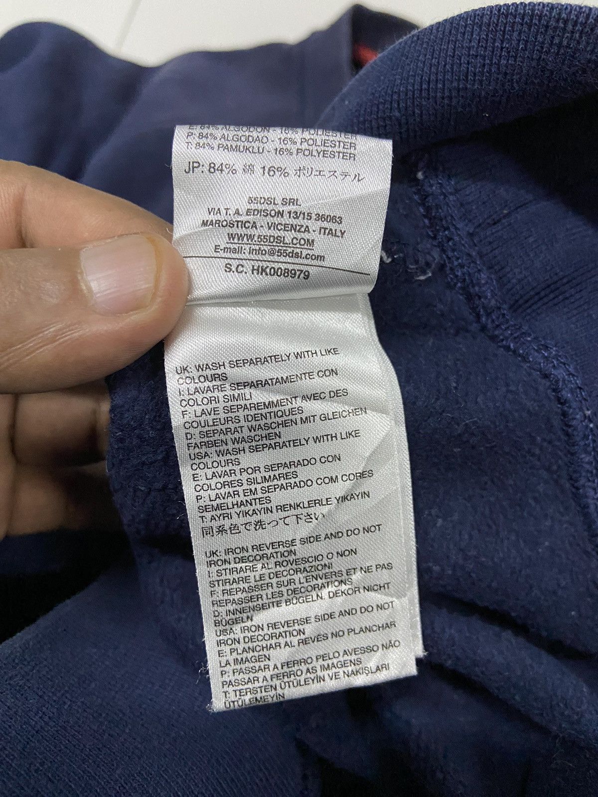 Diesel 55 DSL FAILURE BLUE SWEATSHIRT Size US M / EU 48-50 / 2 - 13 Thumbnail