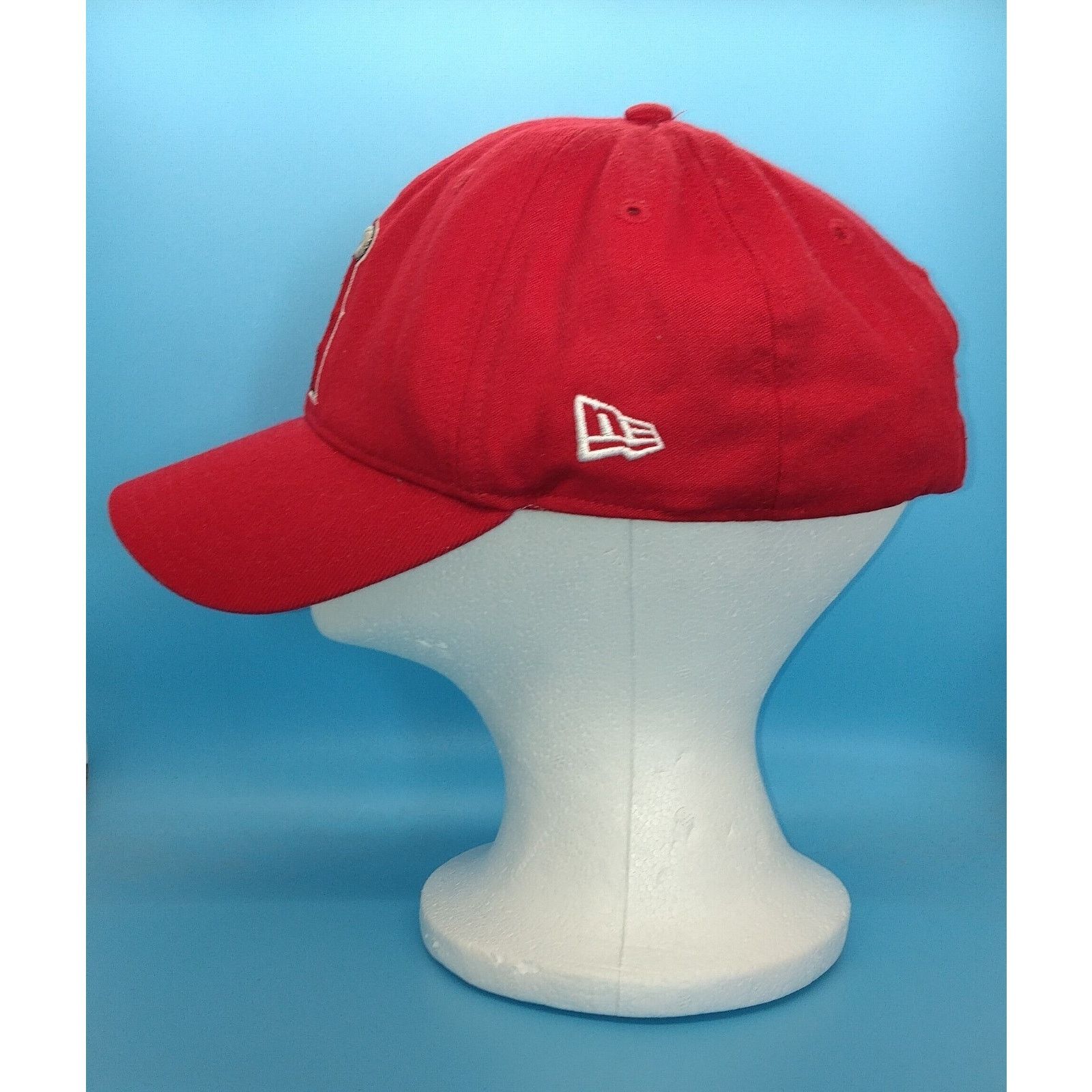 New Era MLB Los Angeles Angels Baseball Cap Red NewEra Adult Adjust Size ONE SIZE - 5 Thumbnail