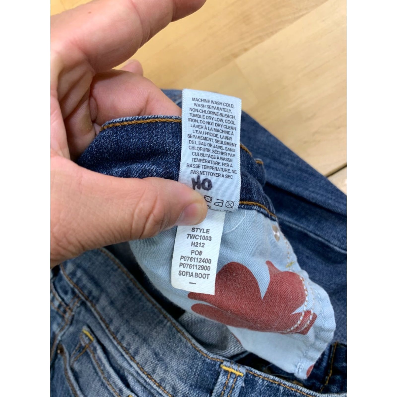 Lucky Brand Lucky Brand Jeans Women 12 31 Reg Sofia Boot Blue Casual Work Travel 5-Pocket Denim Blue Modern Regular Women’s Shoes? Size 34" / US 12 / IT 48 - 5 Thumbnail