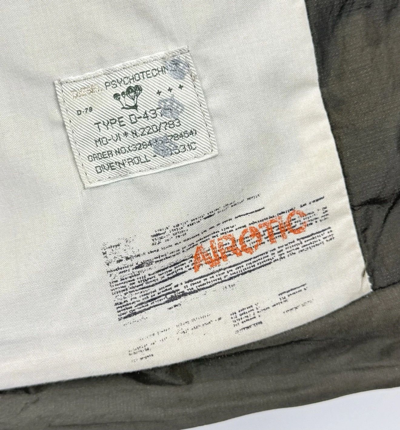 Diesel Diesel Psychotechnic Airotic Air Force Bomber Jacket Women’s Size XXL / US 16-18 / IT 52-54 - 12 Thumbnail