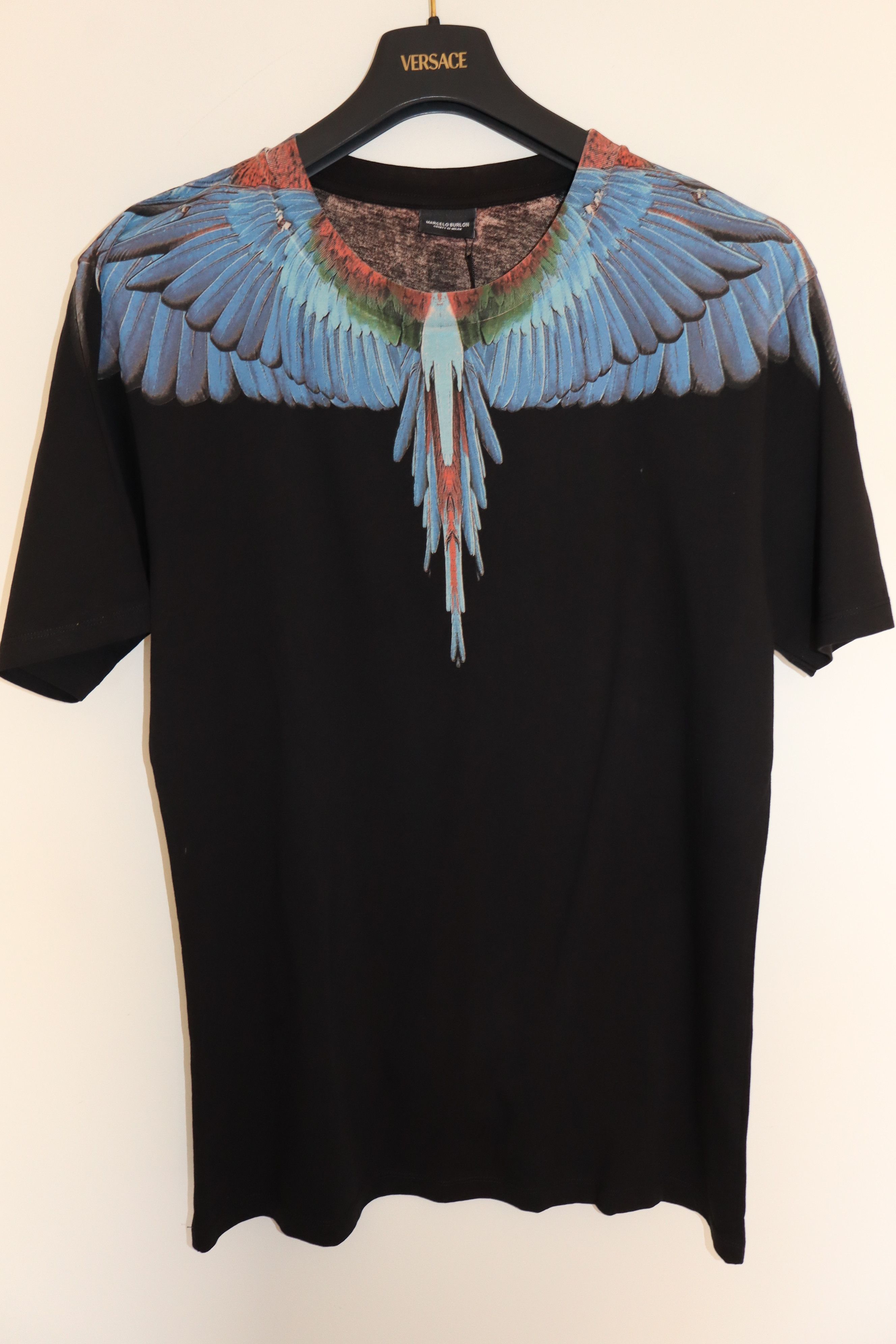 Marcelo Burlon *BRAND NEW* Alas print classic t-shirt Size US M / EU 48-50 / 2 - 1 Thumbnail